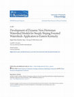 Research paper thumbnail of Development of Dynamic Non-Hortonian Watershed Models for Steeply Sloping Forested Watersheds: Application to Eastern Kentucky