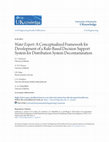 Research paper thumbnail of \u3cem\u3eWater Expert\u3c/em\u3e: A Conceptualized Framework for Development of a Rule-Based Decision Support System for Distribution System Decontamination