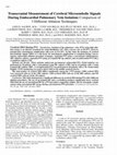 Research paper thumbnail of Transcranial Measurement of Cerebral Microembolic Signals During Endocardial Pulmonary Vein Isolation: Comparison of Three Different Ablation Techniques