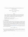 Research paper thumbnail of A remark on the Hochschild-Kostant-Rosenberg theorem in characteristic p