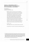 Research paper thumbnail of Deuda, desesperación y reparaciones inconclusas en la guajira, colombia