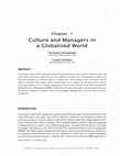 Research paper thumbnail of Culture and Managers in a Globalised World