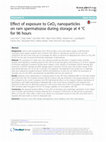 Research paper thumbnail of {"__content__"=>"Effect of exposure to CeO nanoparticles on ram spermatozoa during storage at 4 °C for 96 hours.", "sub"=>{"__content__"=>"2"}}