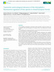 Research paper thumbnail of Taxonomic and ecological relevance of the chlorophyll a fluorescence signature of tree species in mixed European forests