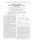 Research paper thumbnail of Regioselective C-alkylation of alkyl 4-hydroxy-2-methylthiophene-3-carboxylates with  -halo ketones