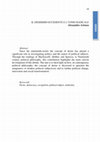 Research paper thumbnail of Il desiderio eccedente e l’uomo radicale