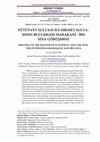 Research paper thumbnail of Fütüvvet Sultanı ile Hikmet Sultanının Buluşması: Harakani - İbn Sina Görüşmesi