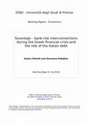 Research paper thumbnail of Sovereign Bank Risk Interconnections During the Greek Financial Crisis and the Role of the Italian Debt