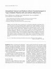 Research paper thumbnail of Intracellular Calcium and Sodium-Lithium Countertransport in Type 2 Diabetic Patients with and without Albuminuria