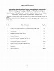 Research paper thumbnail of Aggregation-Induced Emission-Based Chemodosimeter Approach for Selective Sensing and Imaging of Hg(II) and Methylmercury Species