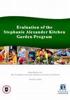 Research paper thumbnail of Methodology for the evaluation of the Stephanie Alexander Kitchen Garden program