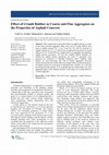 Research paper thumbnail of Effect of Crumb Rubber as Coarse and Fine Aggregates on the Properties of Asphalt Concrete