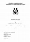 Research paper thumbnail of Information Technology Sourcing Research: Critique, Lessons and Prospects