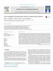 Research paper thumbnail of A new simplified micromechanical model for asphalt mastic behavior