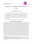 Research paper thumbnail of Socially Responsible Science and Socially Relevant Philosophy of Science