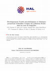 Research paper thumbnail of Développement d'outils microbiologiques et chimiques permettant d'identifier l'origine des pollutions fécales dans les eaux de baignades