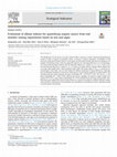 Research paper thumbnail of Evaluation of alkane indexes for quantifying organic source from end member mixing experiments based on soil and algae