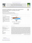 Research paper thumbnail of Assessment on applicability of common source tracking tools for particulate organic matter in controlled end member mixing experiments