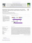 Research paper thumbnail of Biodegradation-induced signatures in sediment pore water dissolved organic matter: Implications from artificial sediments composed of two contrasting sources