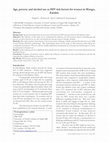 Research paper thumbnail of Age, poverty and alcohol use as HIV risk factors for women in Mongu, Zambia