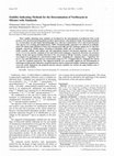 Research paper thumbnail of Stability Indicating Methods for the Determination of Norfloxacin in Mixture with Tinidazole