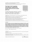 Research paper thumbnail of The Open Grid Computing Environments collaboration: portlets and services for science gateways