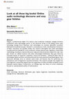 Research paper thumbnail of (2022) Look at all those big knobs! Online audio technology discourse and sexy gear fetishes. In: Convergence: The International Journal of Research into New Media Technologies. DOI: https://doi.org/10.1177/13548565221104445