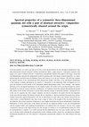 Research paper thumbnail of Spectral properties of a symmetric three-dimensional quantum dot with a pair of identical attractive δ-impurities symmetrically situated around the origin