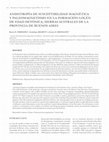 Research paper thumbnail of Anisotropy of magnetic susceptibility and paleomagnetism in thedevonian Lolén Formation, Sierras Australes of Buenos Aires Province