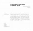 Research paper thumbnail of Os vetores de expansão da atividade imobiliária em Belo Horizonte: 1994-2003