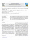 Research paper thumbnail of Microstructure modifications induced by a laser surface treatment in an AA7449 aluminium alloy