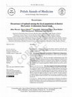 Research paper thumbnail of Occurrence of typhoid among the local population of district Dir Lower: A laboratory based study