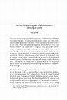 Research paper thumbnail of The Blue Lard of Language : Vladimir Sorokin ’ s Metalingual