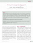 Research paper thumbnail of The Role and Potential of 3D Echocardiography in the Assessment of Mitral Regurgitation