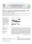 Research paper thumbnail of Synthesis, X-ray crystal structure, thermal behavior and spectroscopic analysis of 1-(1-naphthoyl)-3-(halo-phenyl)-thioureas complemented with quantum chemical calculations