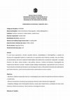 Research paper thumbnail of Programa de disciplina - História e Literatura: modernidades, modernismos