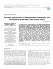 Research paper thumbnail of Dynamic and structure of phytoplankton community and environment in the lake Taabo (Côte d’Ivoire)