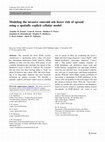 Research paper thumbnail of Modeling the invasive emerald ash borer risk of spread using a spatially explicit cellular model