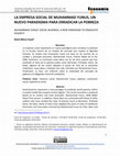 Research paper thumbnail of La empresa social de Muhammad Yunus, un nuevo paradigma para erradicar la pobreza