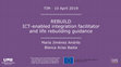 Research paper thumbnail of REBUILD : ICT-enabled integration facilitator and life rebuilding guidance