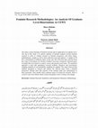 Research paper thumbnail of Feminist Research Methodologies: An Analysis Of Graduate Level Dissertations At CEWS