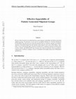 Research paper thumbnail of Effective conjugacy separability of finitely generated nilpotent groups