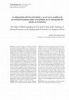 Research paper thumbnail of La disposición afectiva del miedo y su rol en la analítica de la existencia humana sobre el trasfondo de la concepción del miedo en Aristóteles