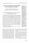 Research paper thumbnail of Expresión y amplificación del gen HER2 en el cáncer gástrico avanzado