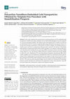 Research paper thumbnail of Polyaniline Nanofibers-Embedded Gold Nanoparticles Obtained by Template-Free Procedure with Immobilization Prospects