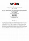 Research paper thumbnail of First mover, Fast Second or Later Mover in Platform Industries? An Integrated Model of Entry Timing Advantages