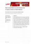 Research paper thumbnail of Study on Social Media Users and Its Relation to the e-Commerce Activities on Youth in Indonesia