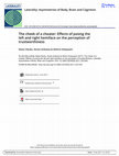 Research paper thumbnail of The cheek of a cheater: Effects of posing the left and right hemiface on the perception of trustworthiness