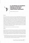 Research paper thumbnail of El testimonio de Rigoberta Menchú: estrategias discursivas de una subjetividad fronteriza