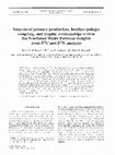 Research paper thumbnail of Sources of primary production, benthic-pelagic coupling, and trophic relationships within the Northeast Water Polynya:insights from delta13C and delta15N analysis